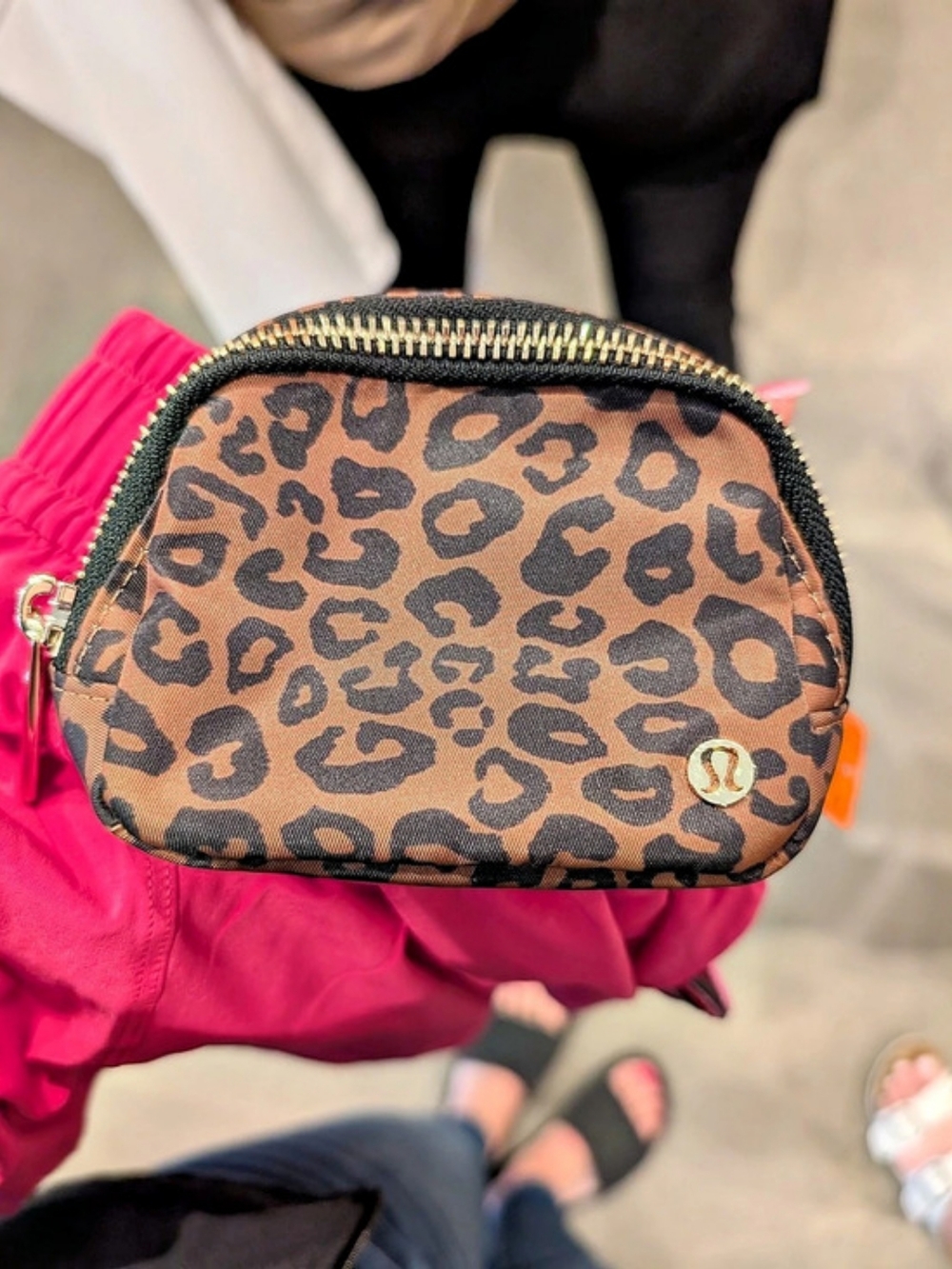 Lululemon Everywhere Belt Bag Nano-leopard Print-Like New